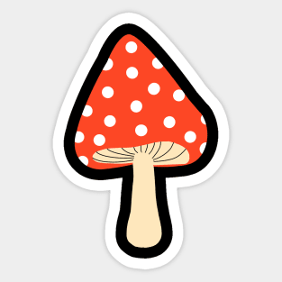 Mushroom Sticker